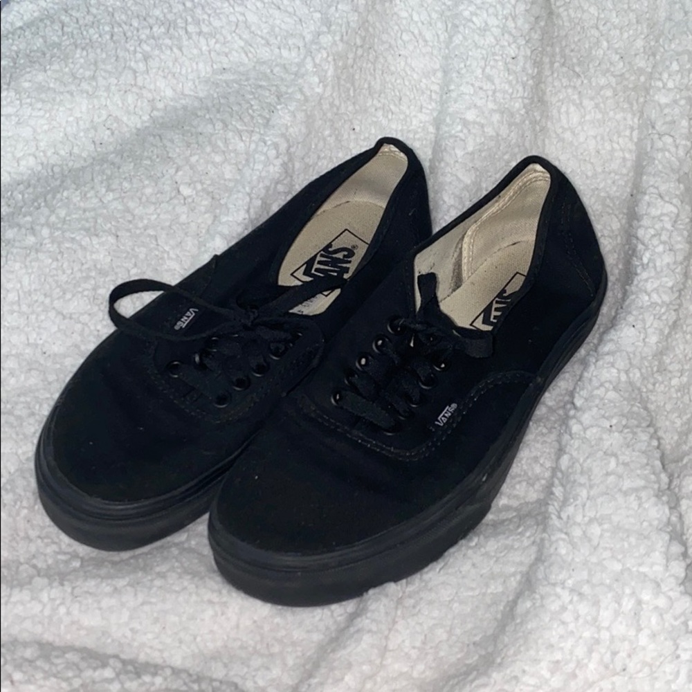 Black Vans Size:8